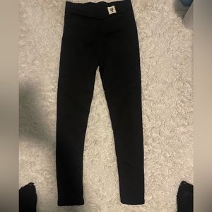 leggings with sherpa material on the inside